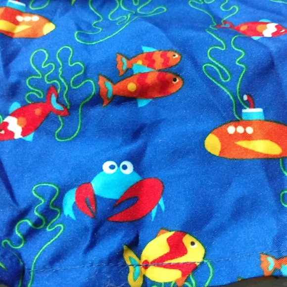 Infant swim trunks w/ built in waterproof diaper - Picture 2 of 11